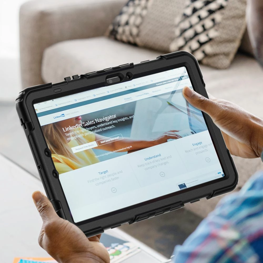 Ovitek za Samsung Galaxy Tab S9 FE 10.9" Tech-Protect Solid360 X510/X516B, črn