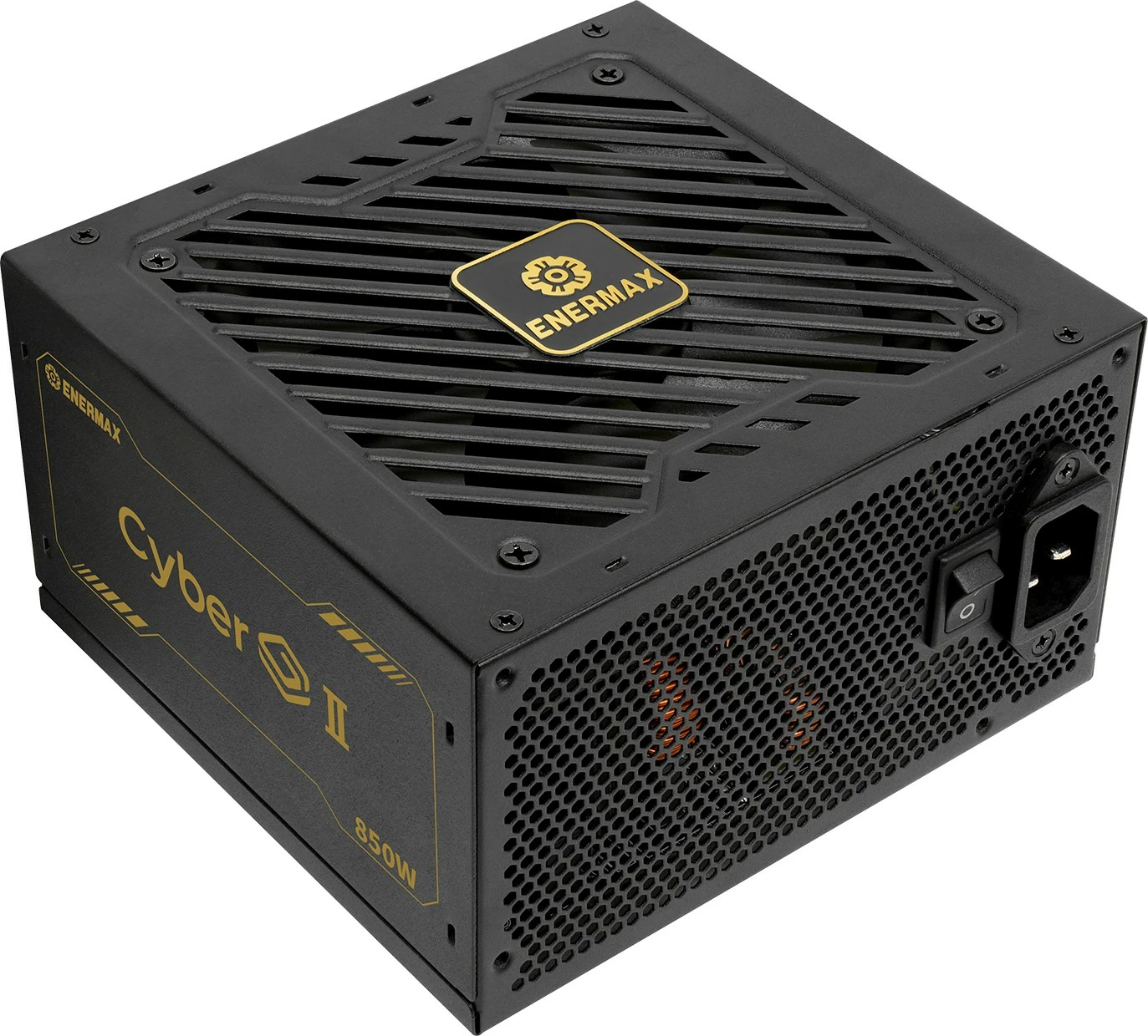 Napajalnik 850W, 80 PLUS Gold, ne-modularen, črn Enermax CyberG II