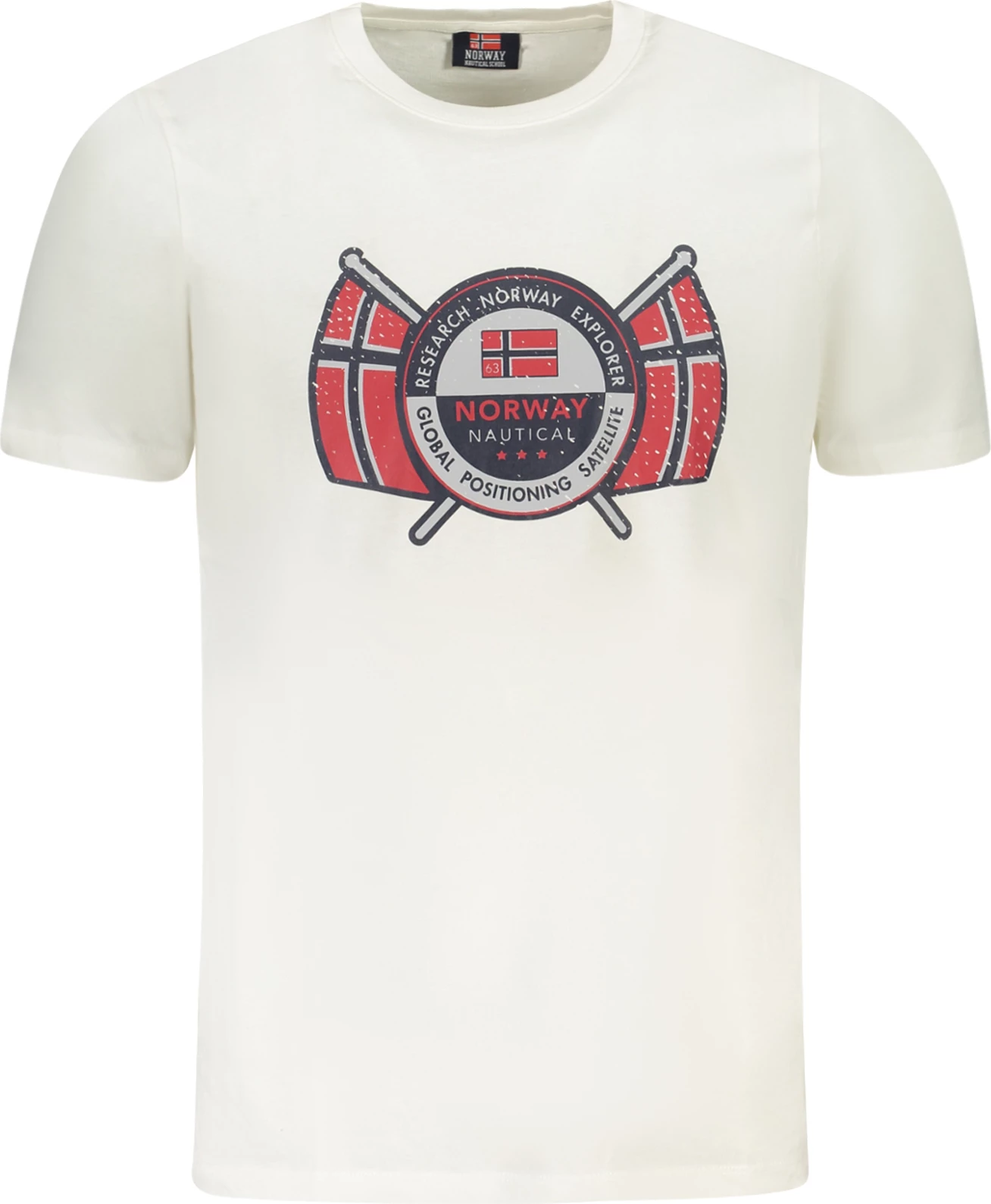 Majica za moške NORWAY 1963, bela