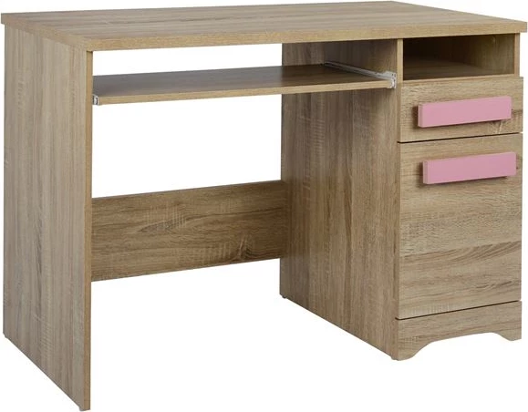 Pisalna miza za igralnico Sonama-roza ročaji FH11154.02 110X55X76.5