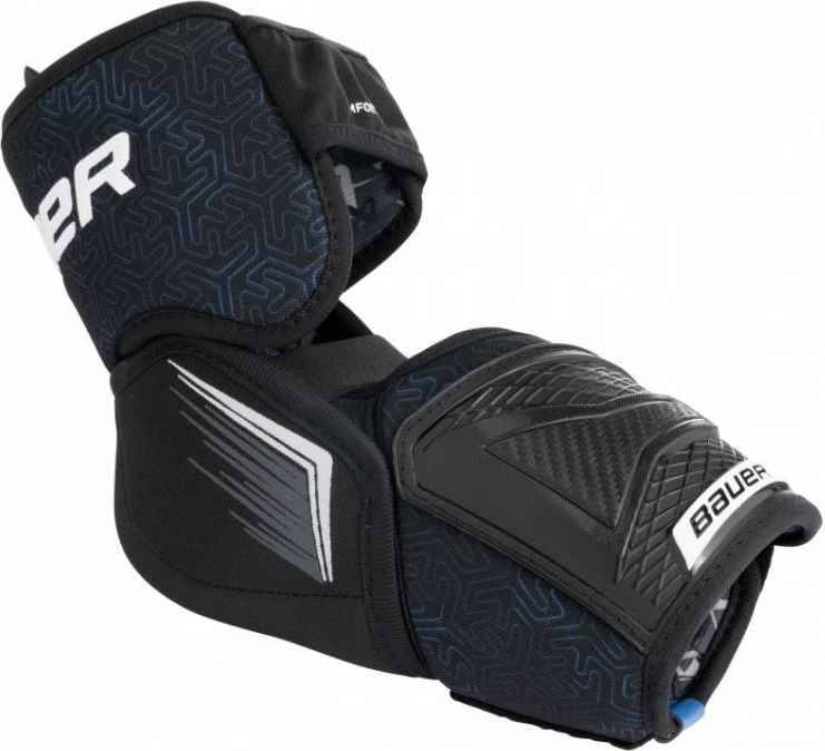 Zaščitne ovitke za komolce za hokej, Bauer, unisex, črni