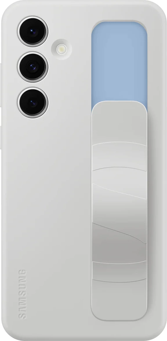 Ovitek za telefon z držalom in stojalom za Samsung Galaxy S24 FE, Samsung EF-GS921CLEGWW, siv