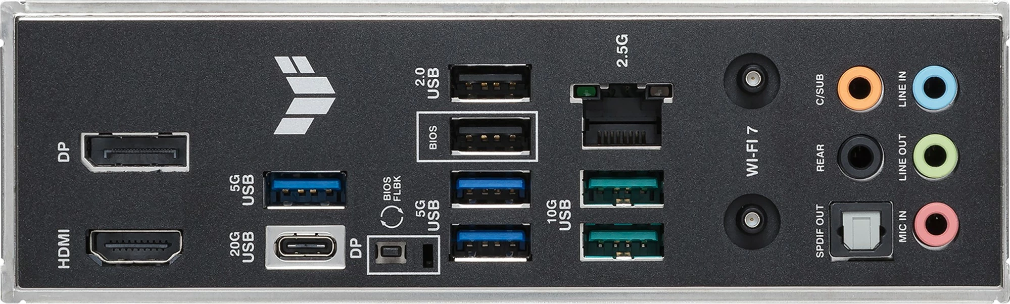 Plošča za matično ploščo ASUS TUF GAMING B860-PLUS WIFI, LGA1851, ATX