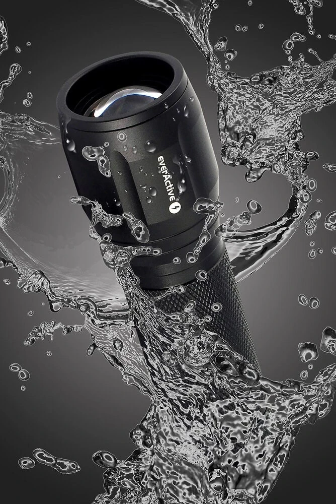 LED ročna svetilka everActive FL-300+