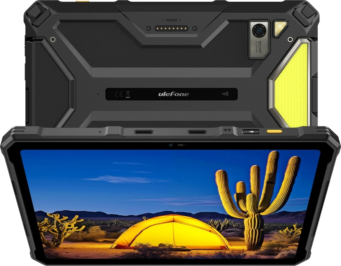Robusten tablični računalnik Ulefone Armor Pad 4 Ultra 5G, 10,36", 8/256 GB, IP69K, črn