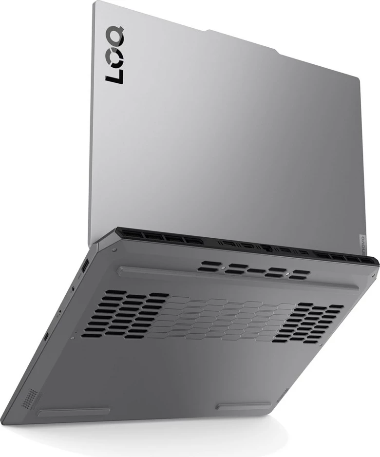 Zmogljiv gaming prenosnik 15,6" FHD IPS 144 Hz, Ryzen 5, 16 GB RAM, 512 GB SSD, RTX 5050, Luna Grey — Lenovo LOQ 15AHP10