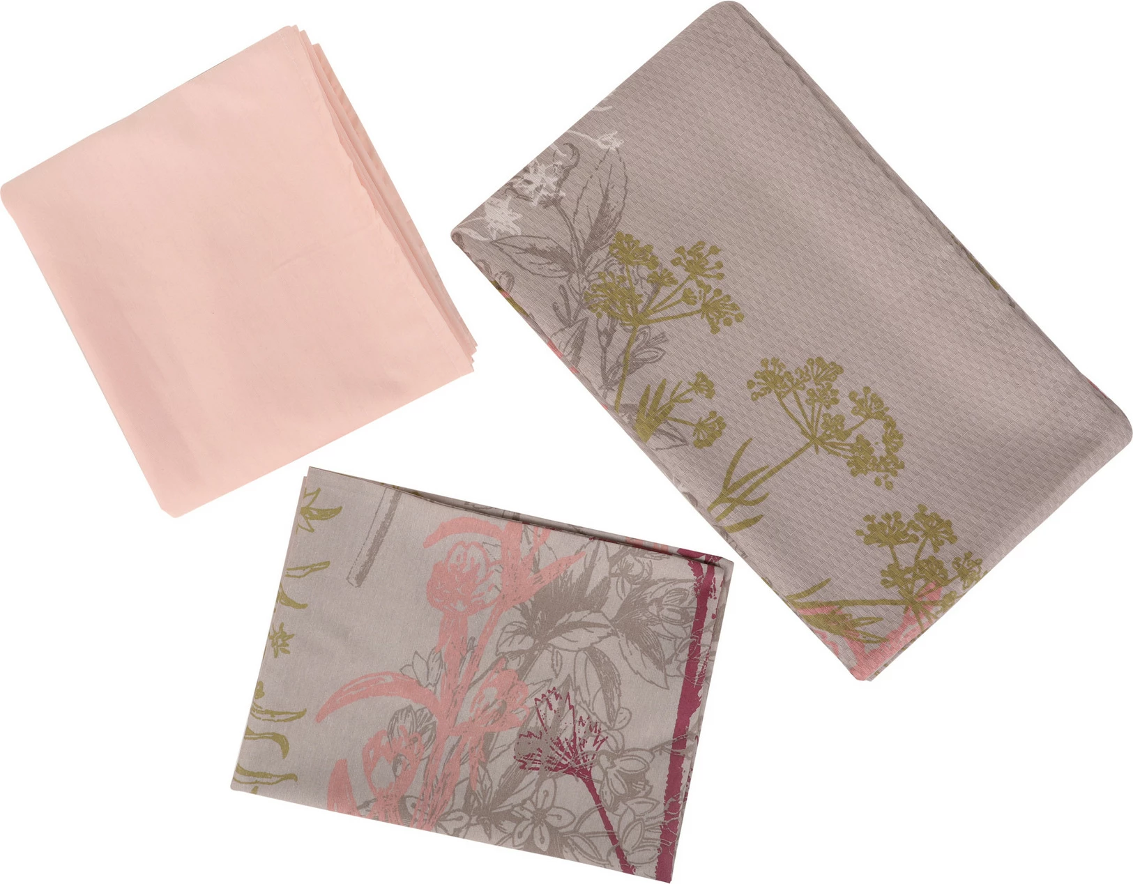Enojni piké set L'essentiel Urla, bež, mink, losos, zelen