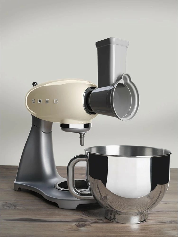 Set za rezanje zelenjave, SMEG SMSG01, za SMF01/02/03/13, inox, siva