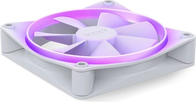 RGB ventilator za računalniško ohišje NZXT F120, 120 mm, bel