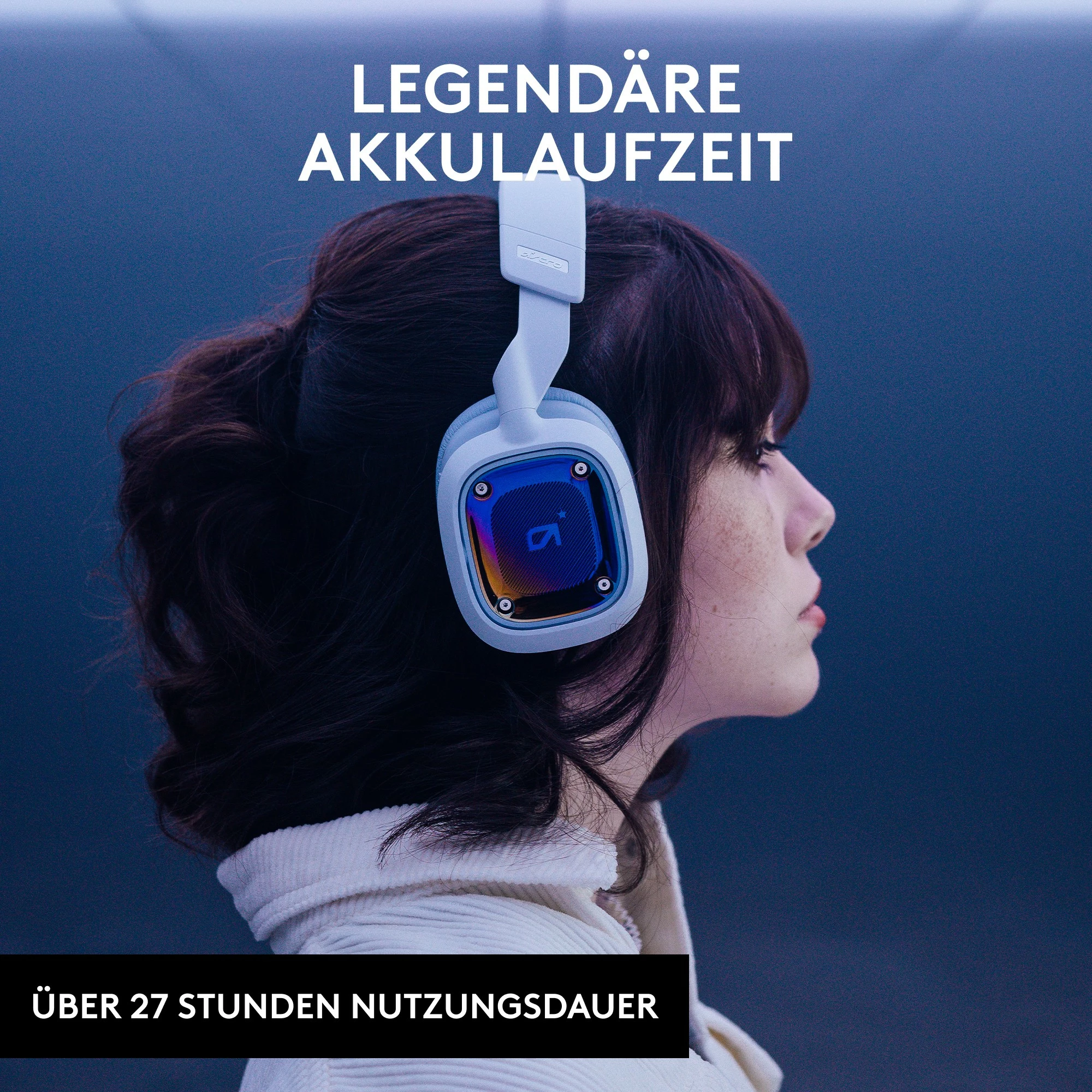 Gaming slušalke ASTRO A30, žične in brezžične, bele
