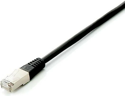 Kabel za omrežje Cat6a S/FTP, 2 m, 10 kosov, črn - EQUIP