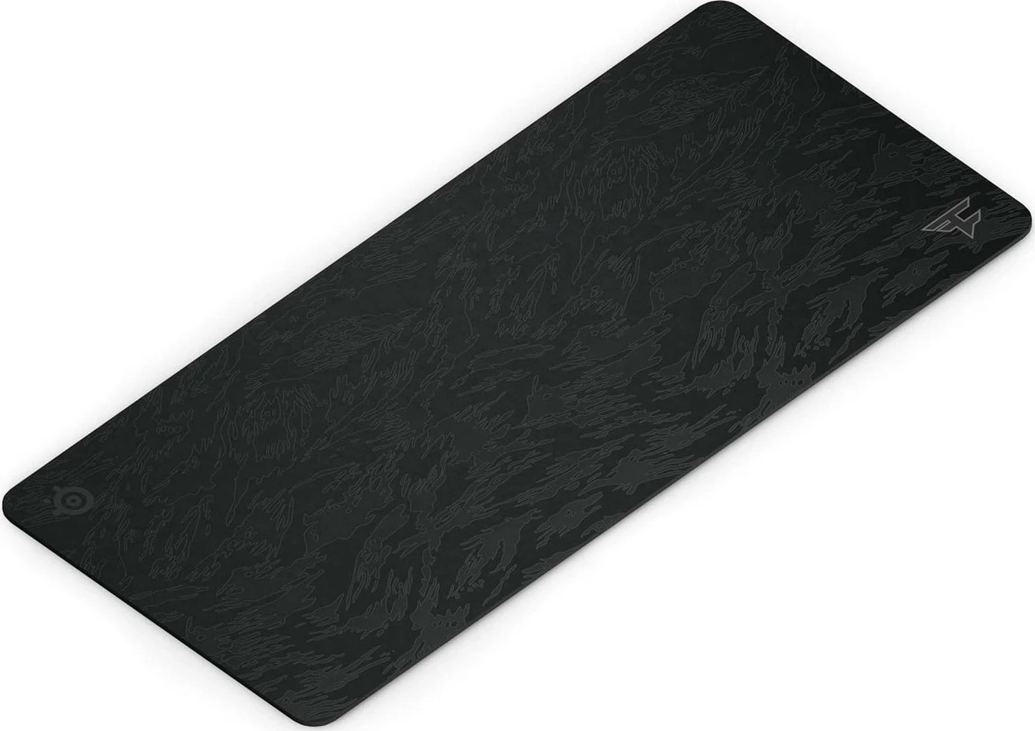 Velik igralni podlog za miško SteelSeries QcK XXL, črno-siv