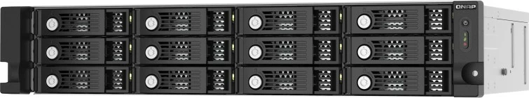 Ohišje za razširitev shrambnega prostora QNAP TL-R1220SEP-RP, 12 mest, 2U rackmount, SAS/SATA, črno/sivo