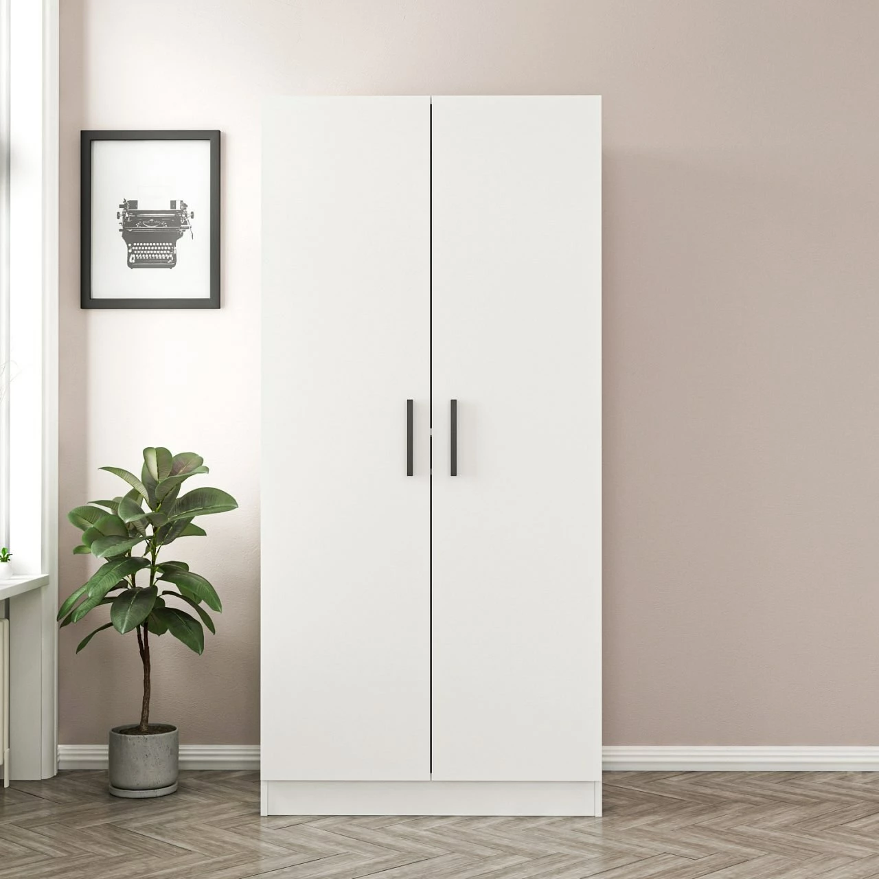 Omarica Skye Decor Kale, veriga, bela, 210 cm