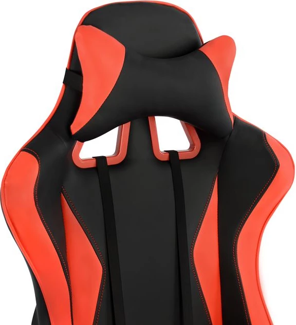 Pisarniški igralni stol FH1063.01 Speed v črno-rdeči barvi s stopalko 68 x 71,5 x 134 cm