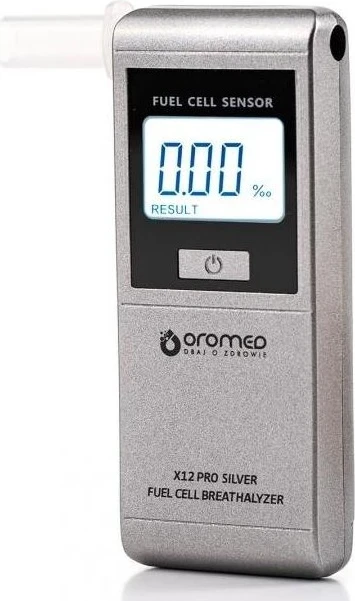 Alkoholni merilec Oromed X12 PRO, srebrn