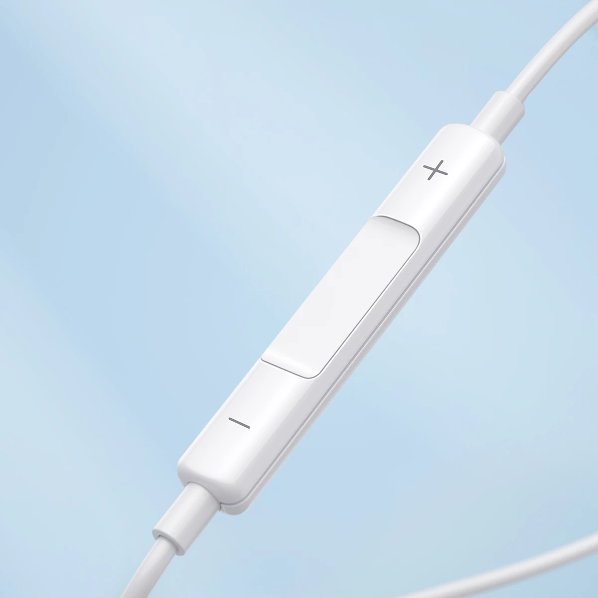 Slušalke z žico in daljinskim upravljalnikom, mini jack 3,5 mm, bele Joyroom JR-EW01