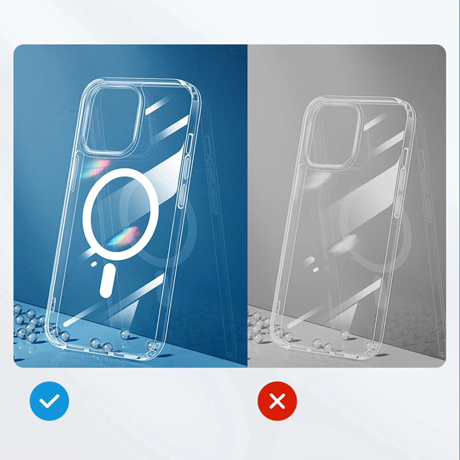 Avtomobilski nosilec z brezžičnim polnjenjem 15W (MagSafe), Joyroom JR-ZS291, za zračni rešetko, 360° vrtenje, s kablom USB-A na USB-C, srebrn