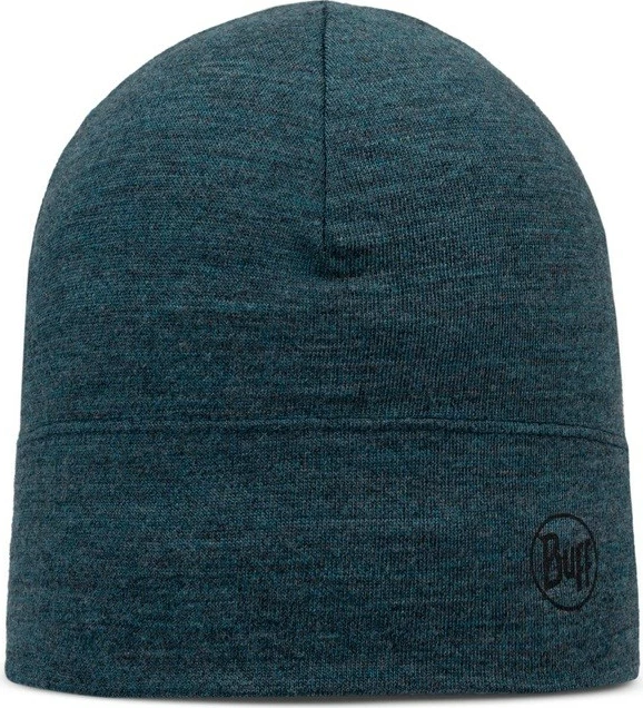 Kapa iz srednje debeline merino volne Buff, za odrasle, uniseks, modra