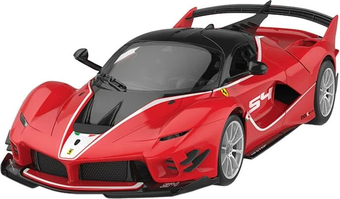 Daljinsko voden model avta za sestavljanje RASTAR Ferrari FXXK 1:18, rdeč