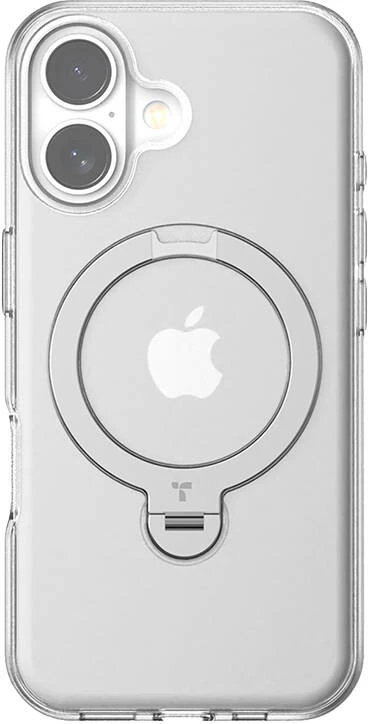 Prozoren ovitek za telefon Torras Ostand Spin za iPhone 16 Plus