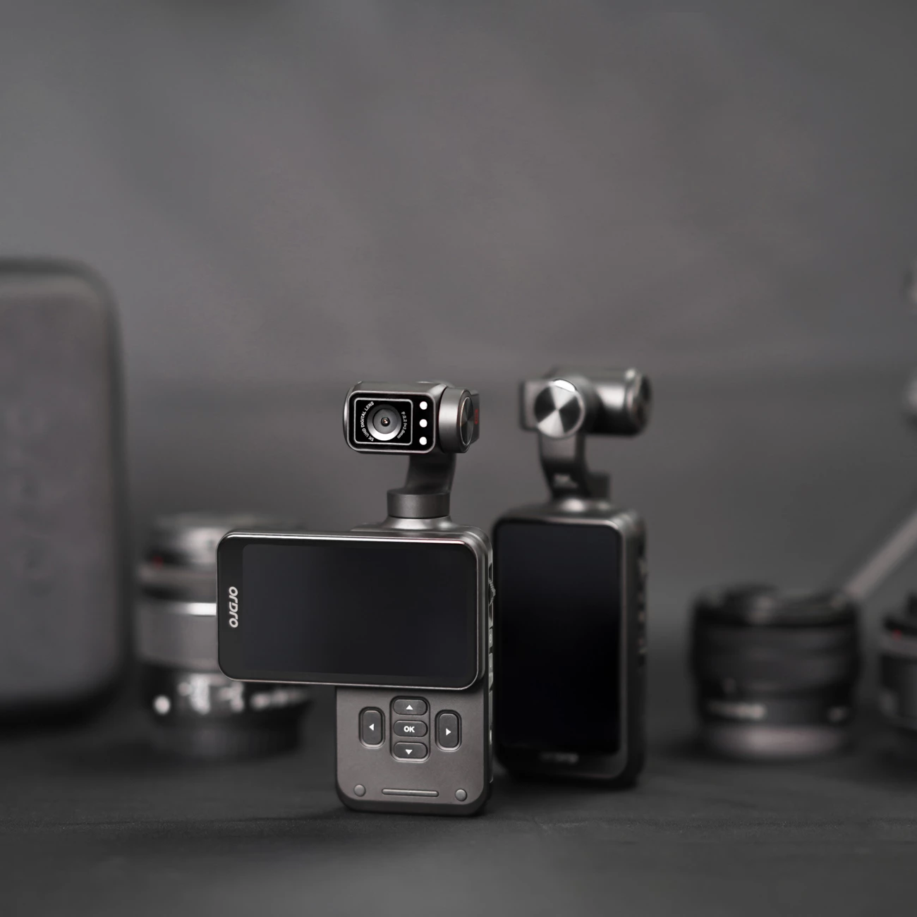 Žepna kamera 3-osni gimbal Ordro Pocket M5, 5K, črna