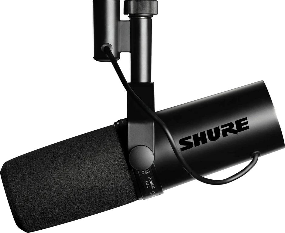 Dinamični mikrofon Shure SM7dB, črn