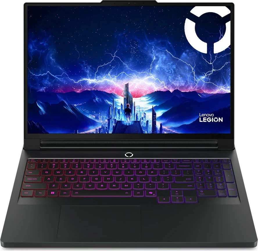 Močan gaming prenosnik Lenovo Legion Pro 7 16IAX10H, 16", Intel Core Ultra 9 275HX, 64 GB RAM, 2 TB SSD, NVIDIA RTX 5080, črn