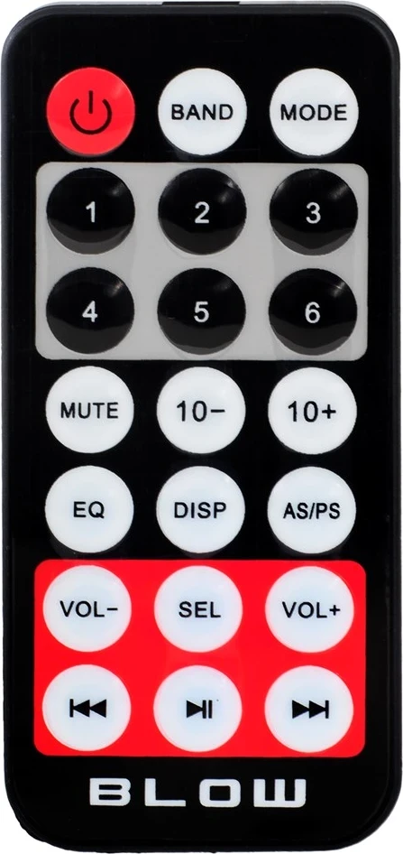 Avtoradio Blow AVH CLASSIC, črn