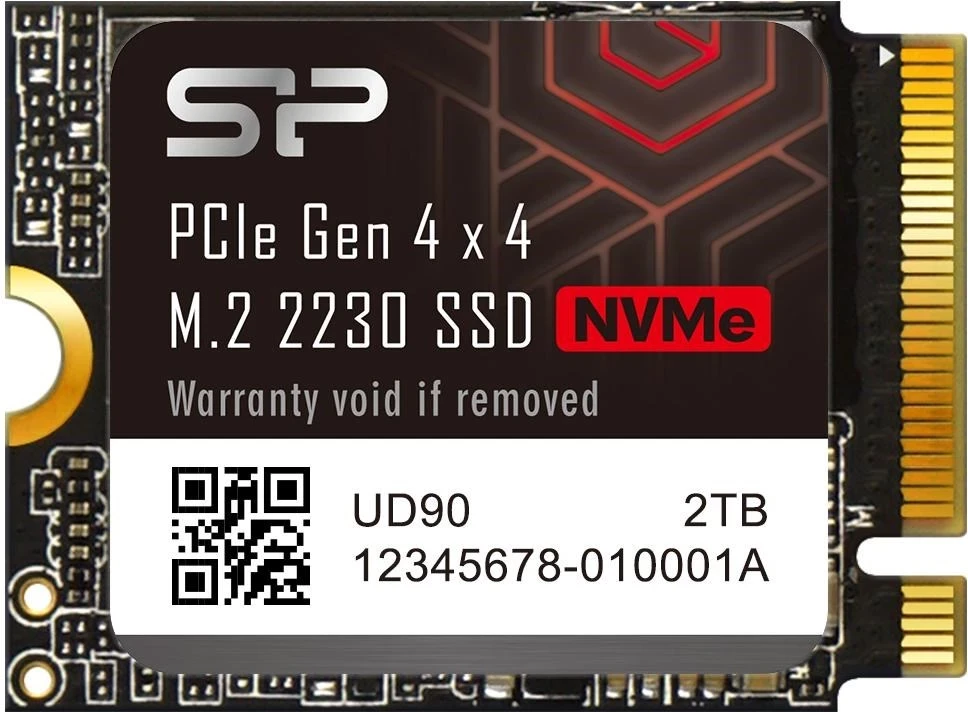 SSD Silicon Power UD90, 2000 GB, PCI Express 4.0, 3D NAND, NVMe