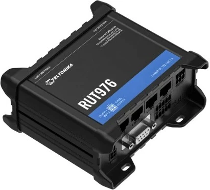 Industrijski usmerjevalnik, Teltonika RUT976Redcap, 5G, 4 x Gigabit, 2 SIM, črn