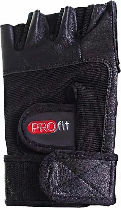 Rokavice za bodybuilding PROfit, črne