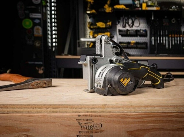 Električen mlinček za nože WORK SHARP MK.2 Elite, 09DX077, 230 V, rumen