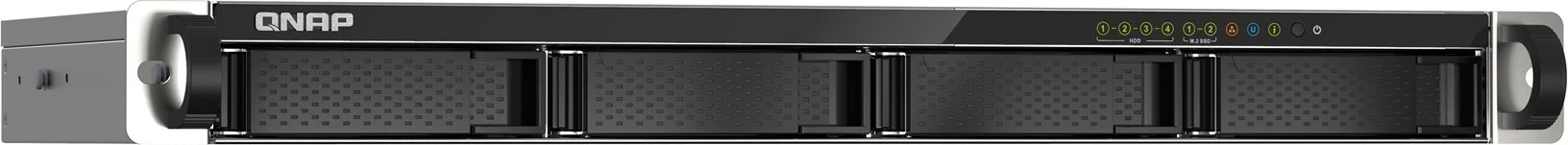 NAS Rack 1U QNAP TS-435XEU, Marvell CN9131, 4 GB DDR4, črno/siv