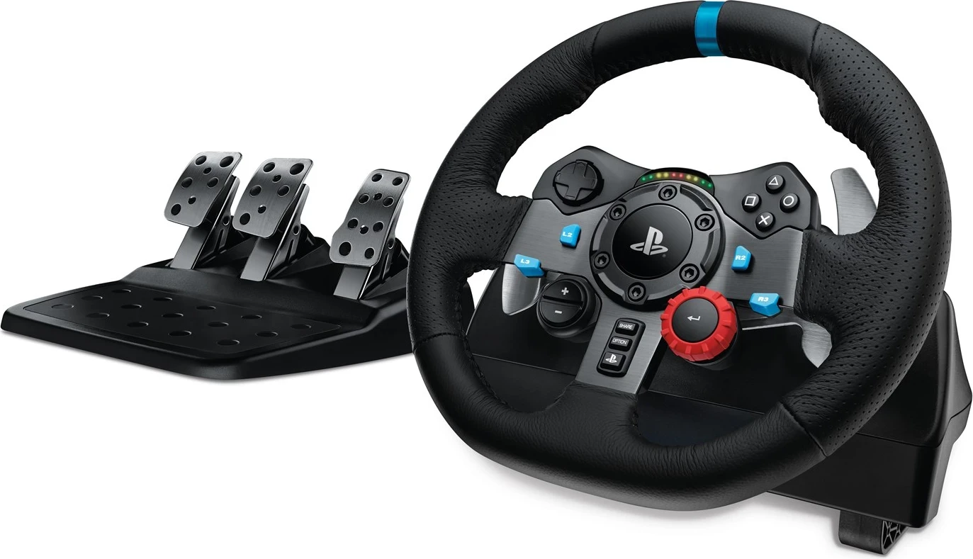 Volan in pedala za igre Logitech G G29, USB 2.0, PlayStation 3/4, črni