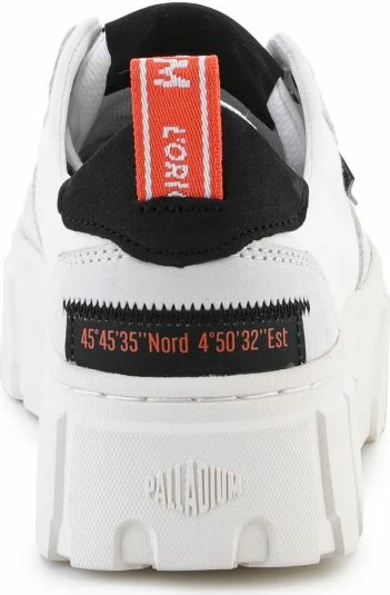 Čevlji za ženske Palladium Pallatower Lo W, beli in sivi