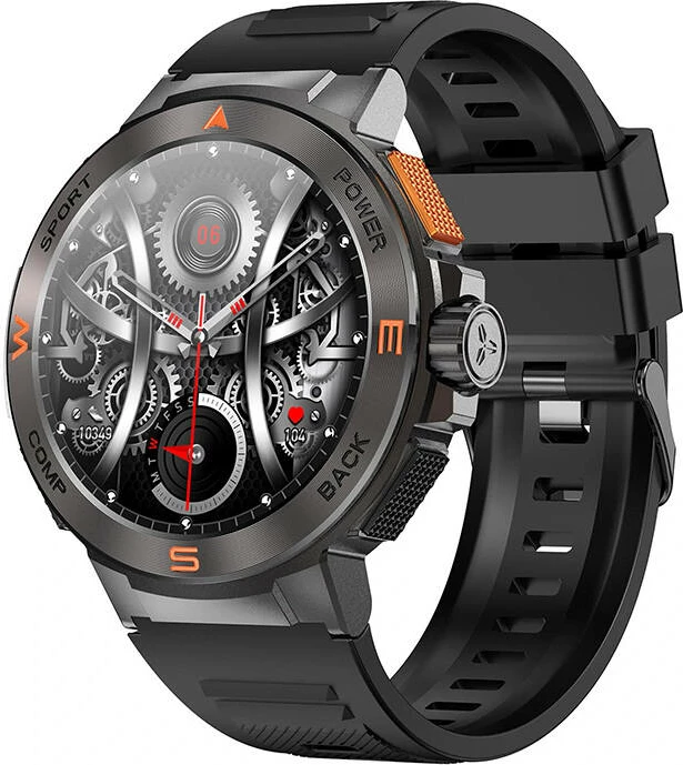 Pametna ura 1,43" AMOLED, BlitzWolf BW-AT5, črna