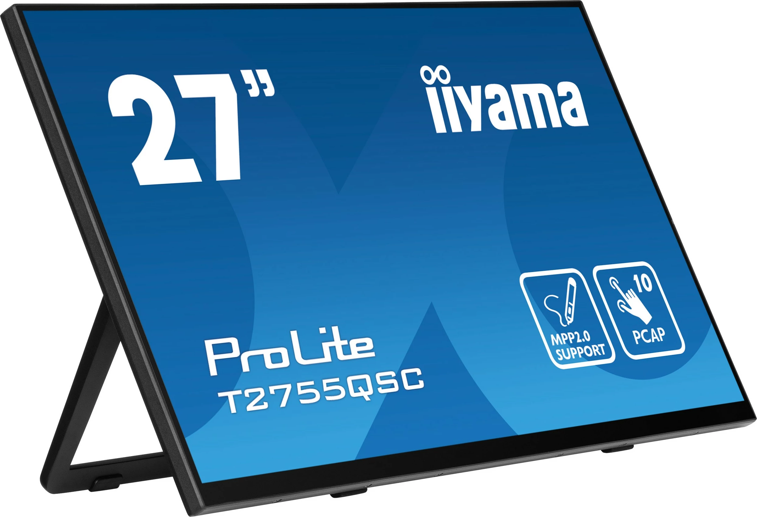 Monitor 27", 2560 x 1440, LCD, iiyama ProLite T2755QSC-B1, črn
