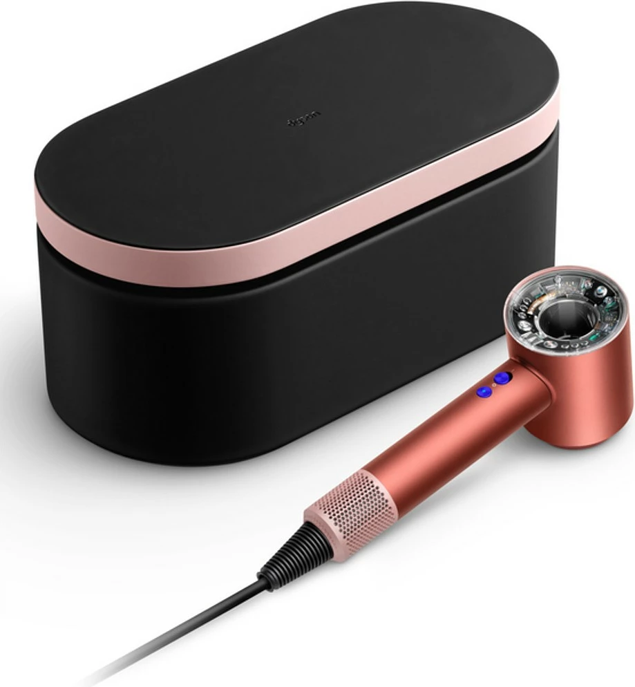 Visokozmogljiv sušilec za lase Supersonic Nural Dyson HD16, 1600 W, 5 nastavkov, rožnat