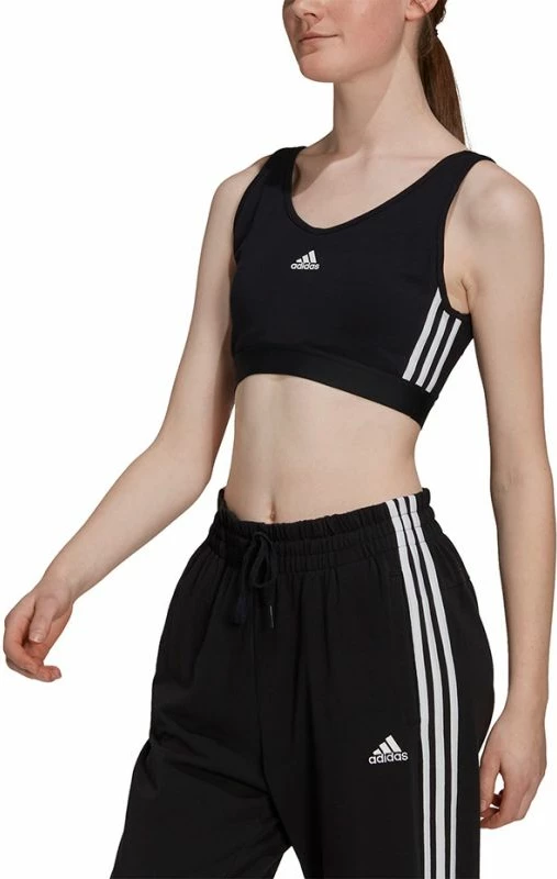 Športni nedrček za ženske adidas, črn