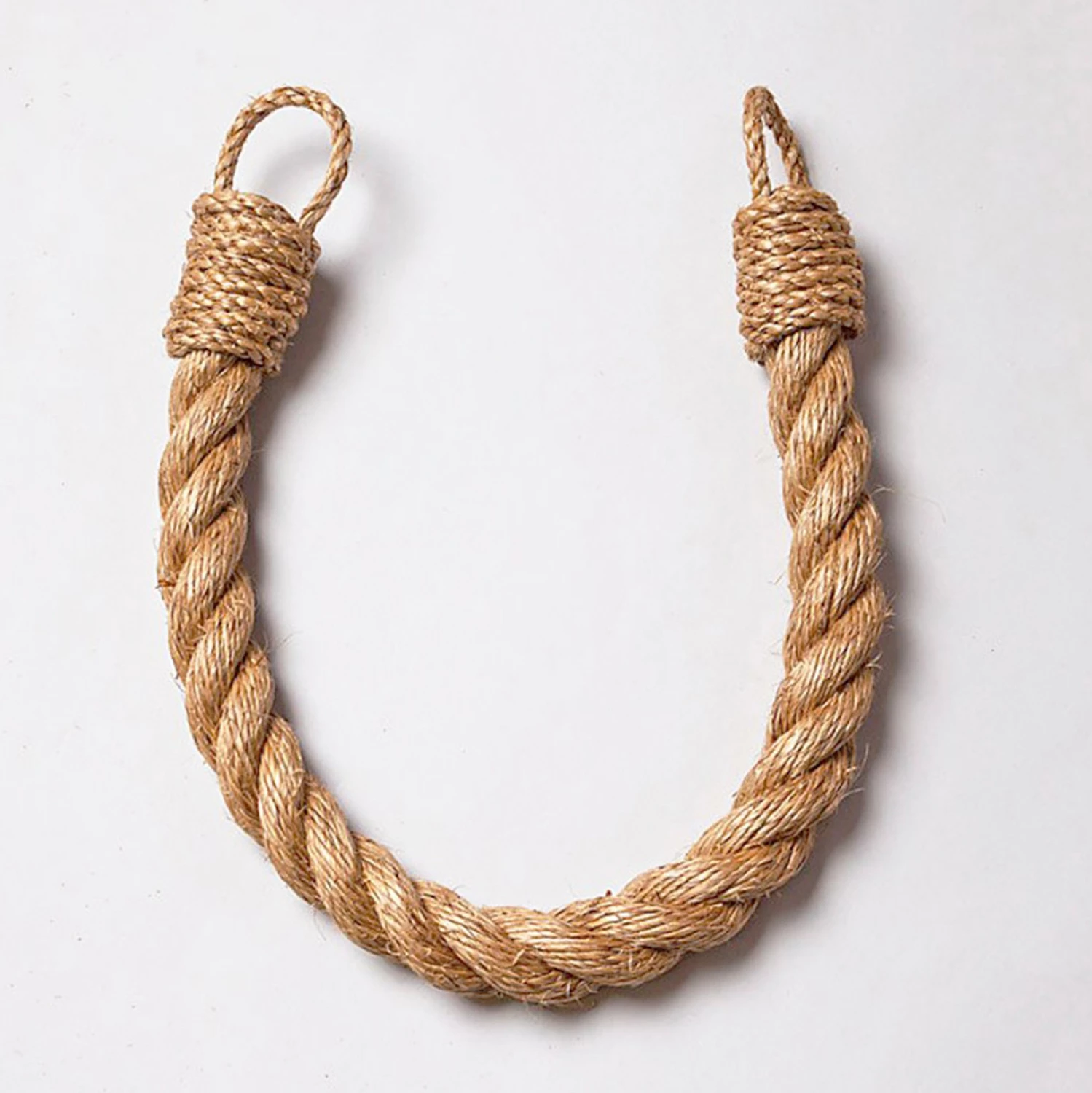 Zavesna vrvica iz 100% bež vrvi FH8946.01 60x2x2 cm