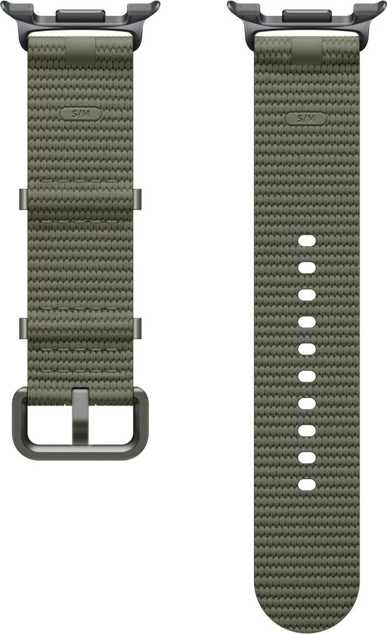 Zelena športno-elegantna zapestnica za pametno uro, Samsung Athleisure S/M za Watch8 Classic