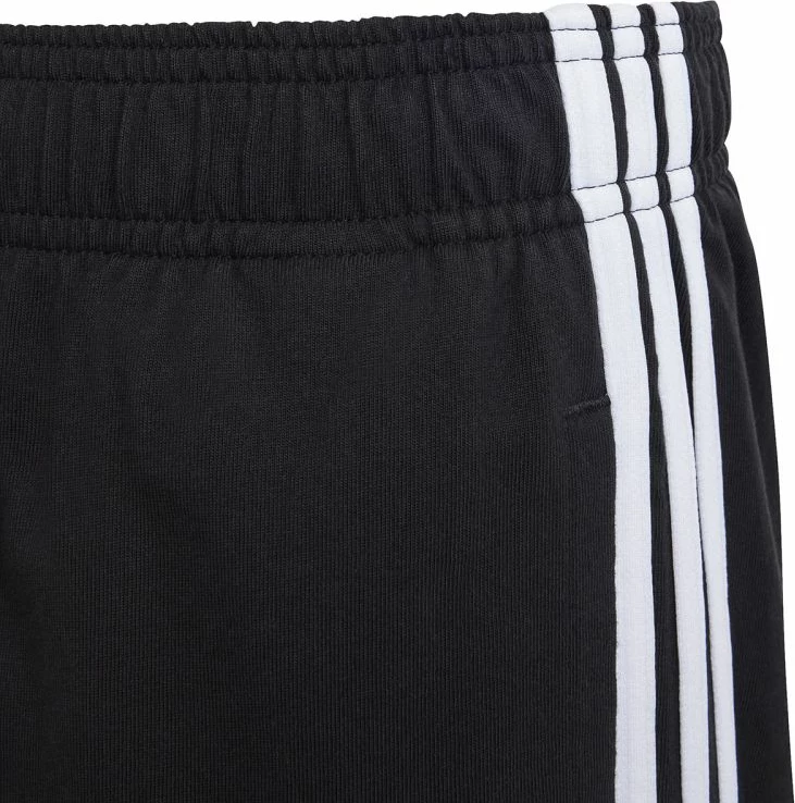 Otroške športne kratke hlače adidas, črne