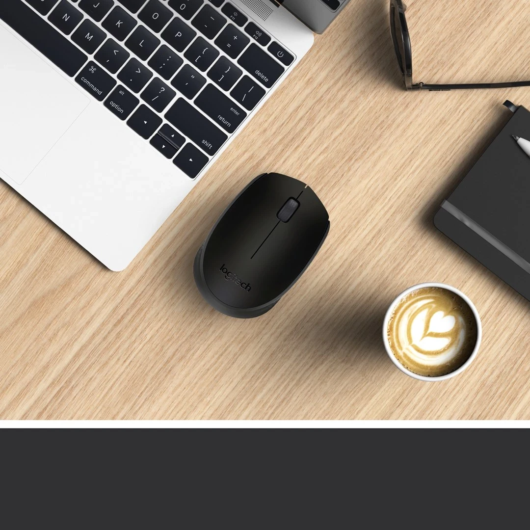 Brezžični miš Logitech M171, črn
