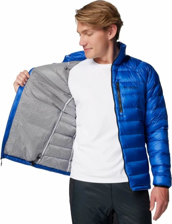 Zunanja jakna za moške, modra — Columbia Arctic Crest Down
