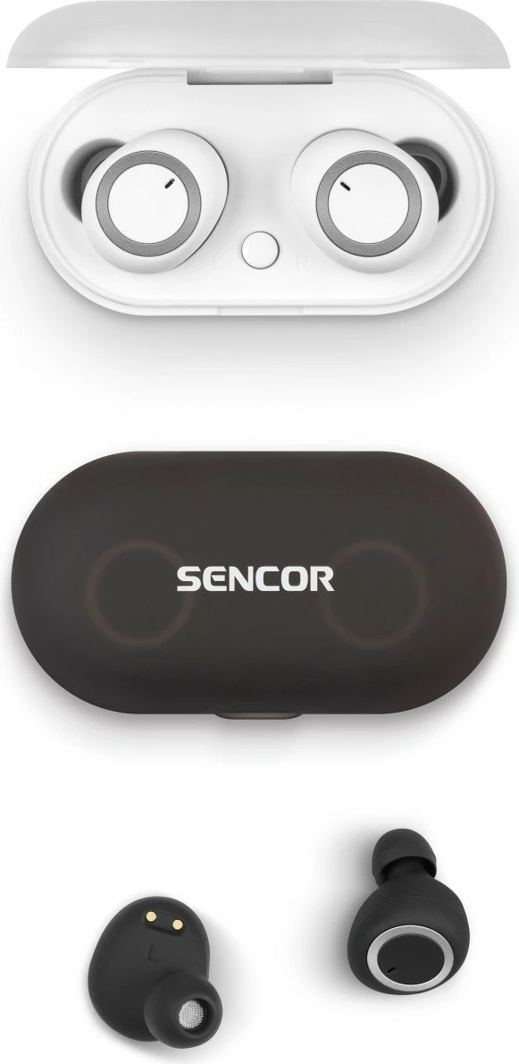 Brezžične in-ear slušalke Sencor SEP 510BT BK TWS, Bluetooth, črne