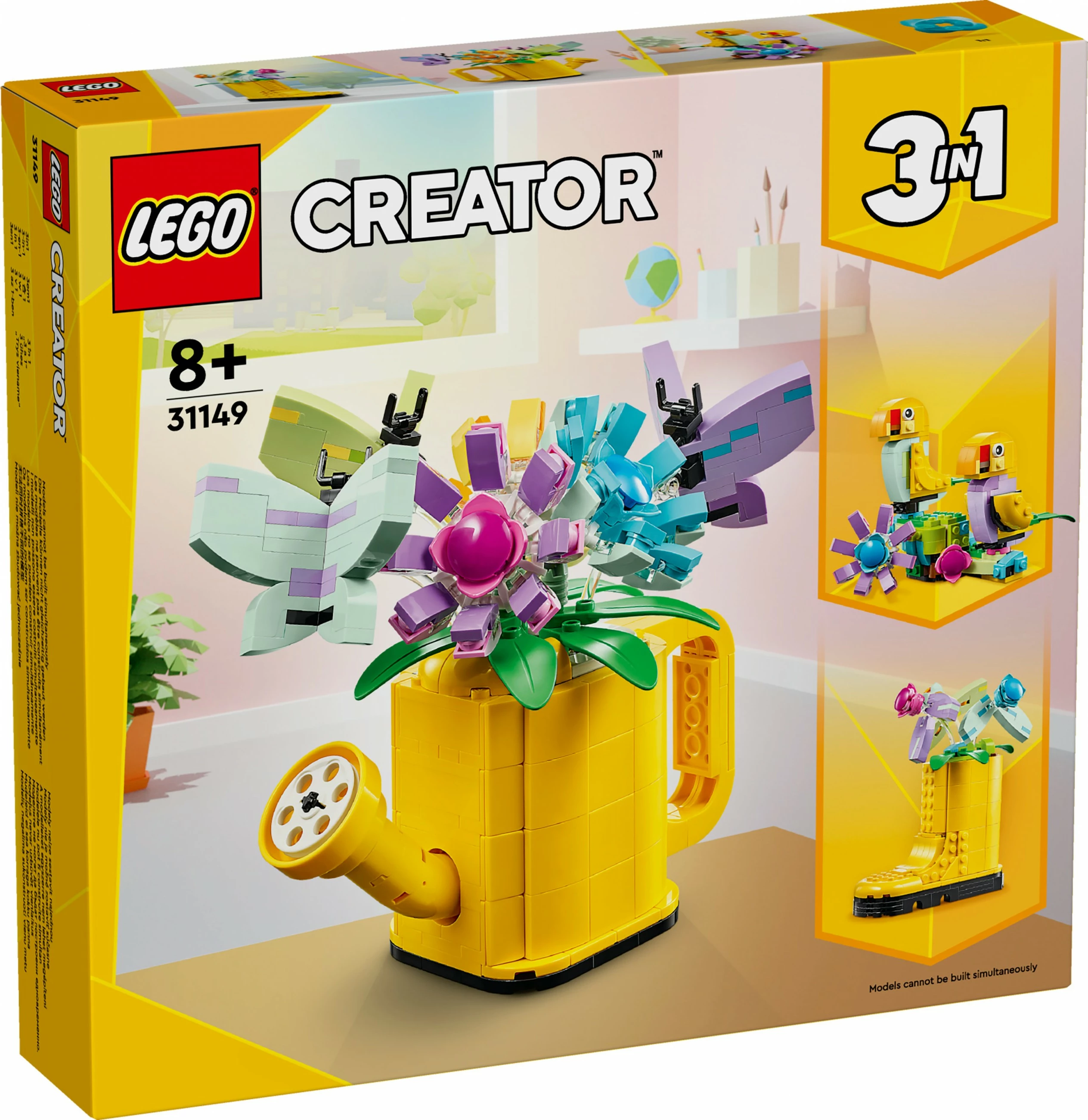 Set za gradnjo LEGO Creator 3in1, 31149, 420 kosov, večbarven