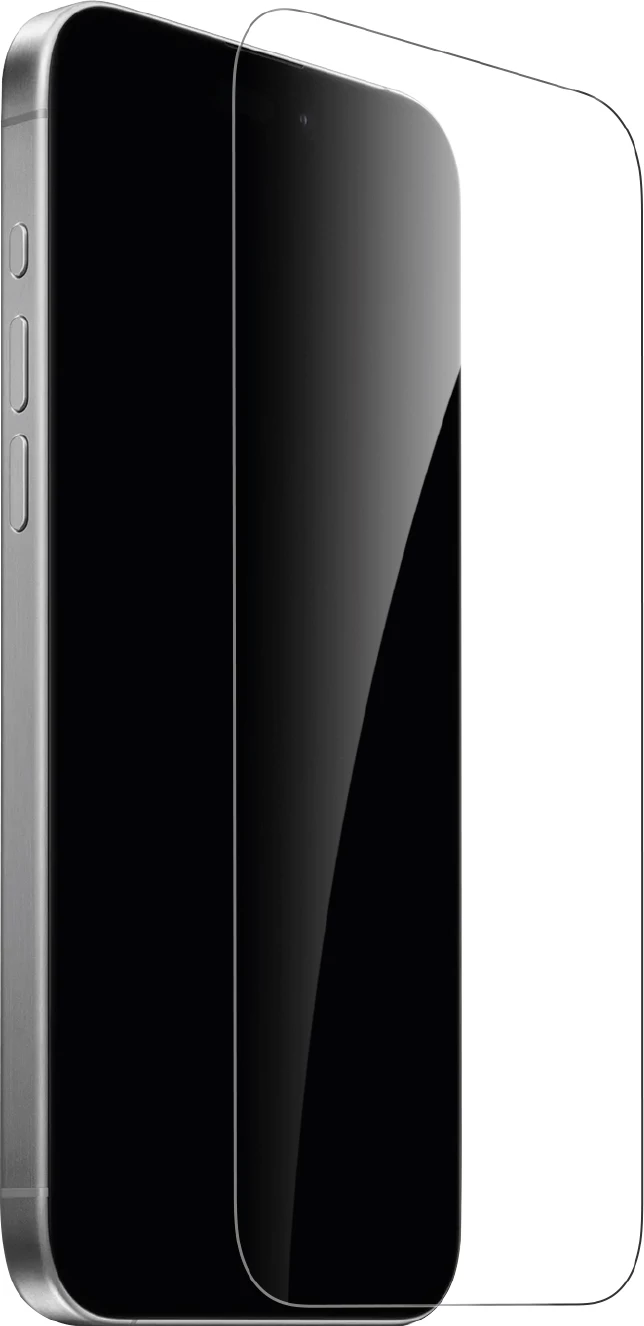 Kaljeno zaščitno steklo za iPhone 16 Plus / iPhone 15 Plus, Puro, prozorno