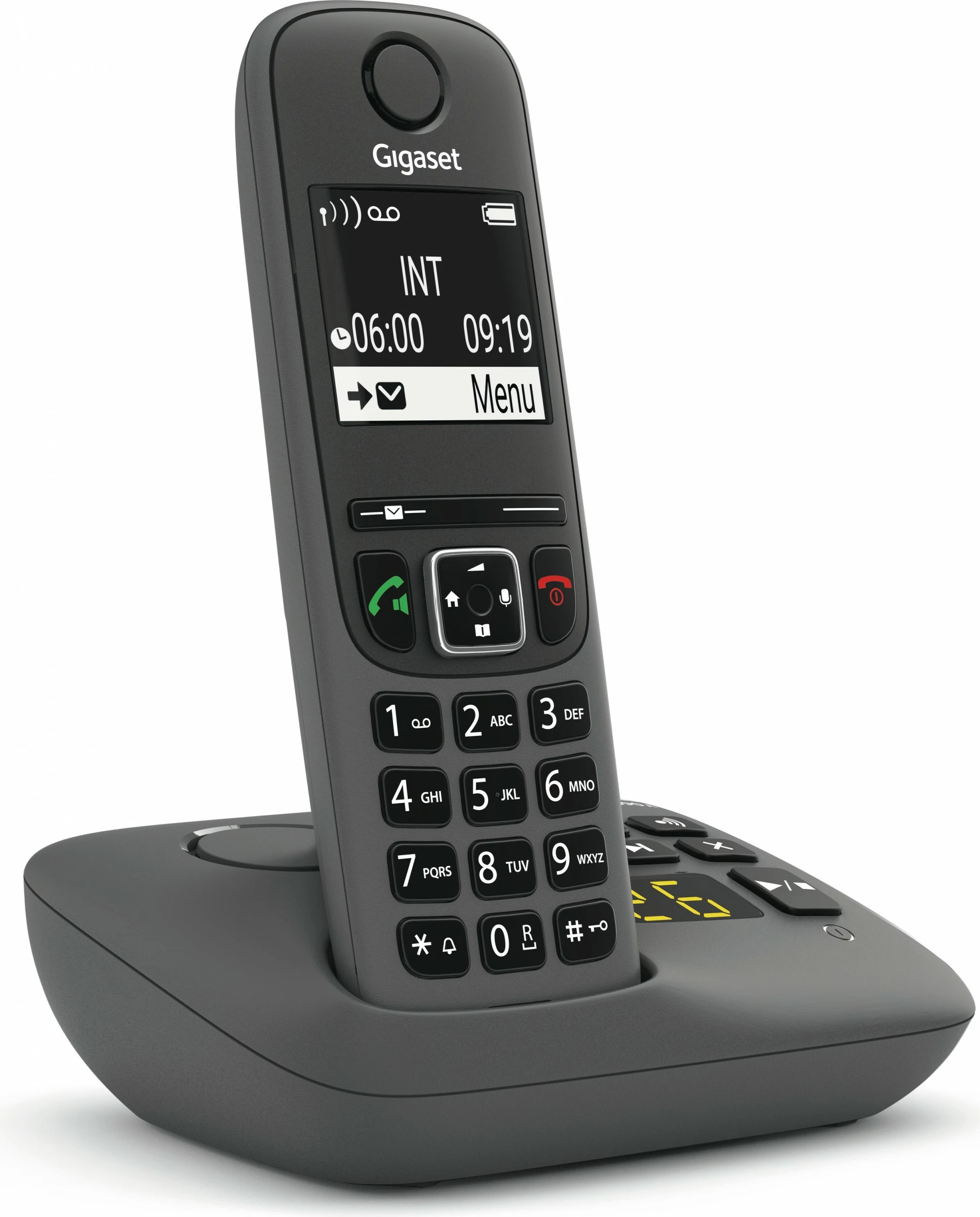 Brezžična slušalka Analog/DECT Gigaset AE690A, Anthracite