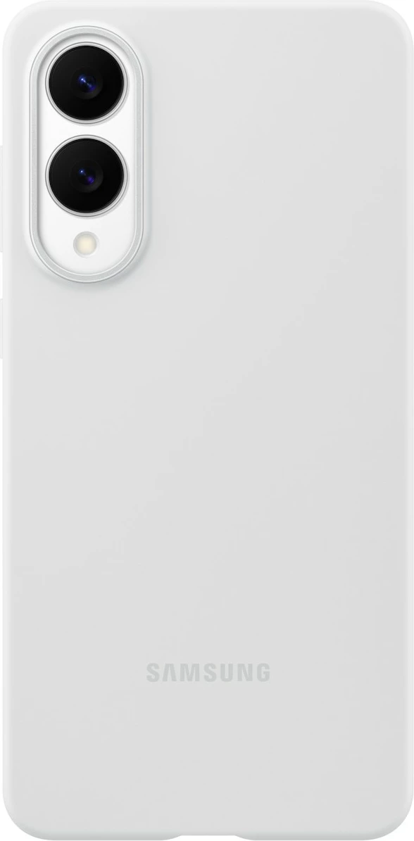 Silikonski ovitek za Samsung Galaxy S25 Edge, svetlo siv